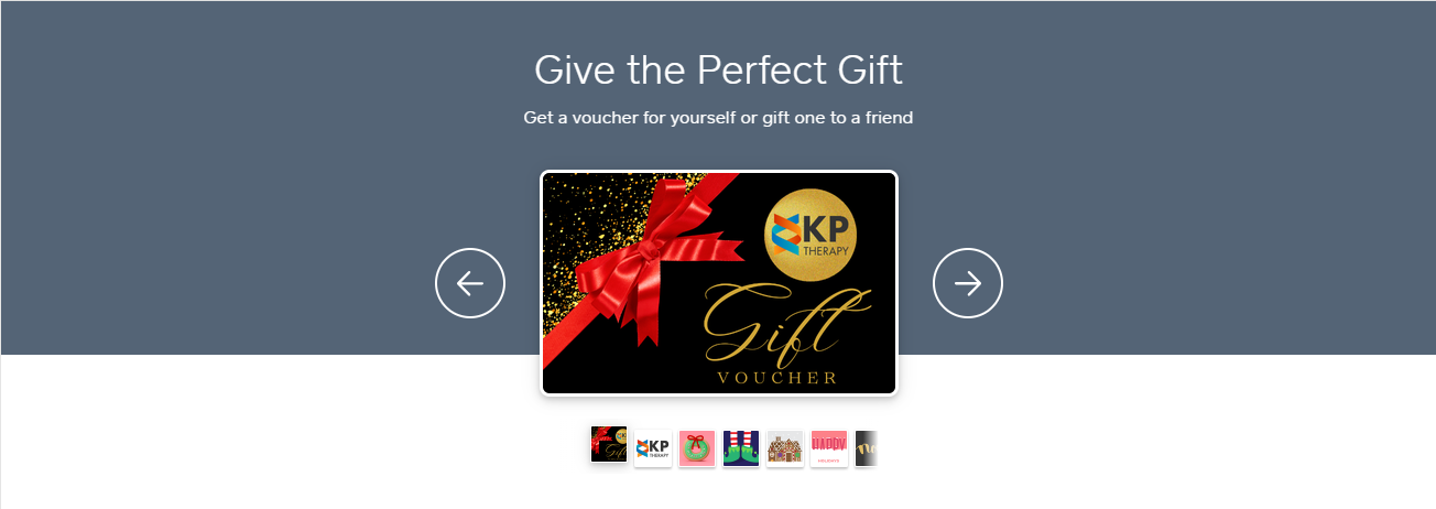 Christmas eGift Vouchers KP Therapy Brandon Hotel Tralee Kerry